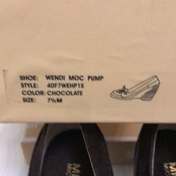 Michael Kors Brown Suede Shoes 7 1/2 - Picture 7 of 7